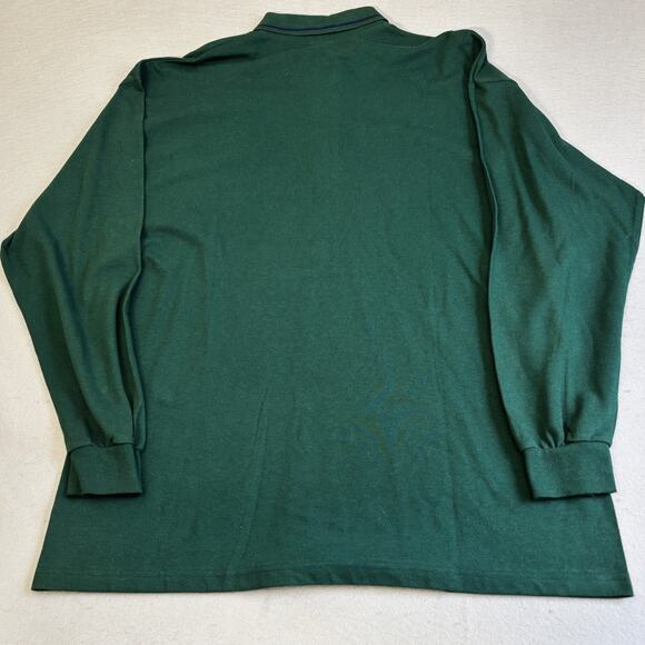 Celtic Fashion Polo Mens XXL Trinity Knot Embroidered Logo Irish Rugby Dark Wash - Picture 8 of 9